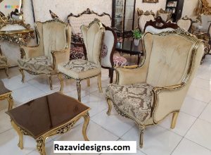 کاناپه راحتی سه نفره مبل کلاسیک ترک مدل نهال