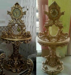 فروش انواع مدل ساعت کنسول و ساعت ایستاده به قیمت تولیدی مخصوص دکوراسیون کلاسیک و سلطنتی