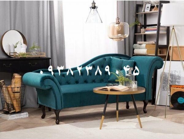 مبل شزلون مدرن سفید modern chaise lounge