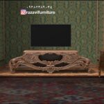 میز تلویزیون سلطنتی مدل یگانه- تولیدی رضوی تبریز