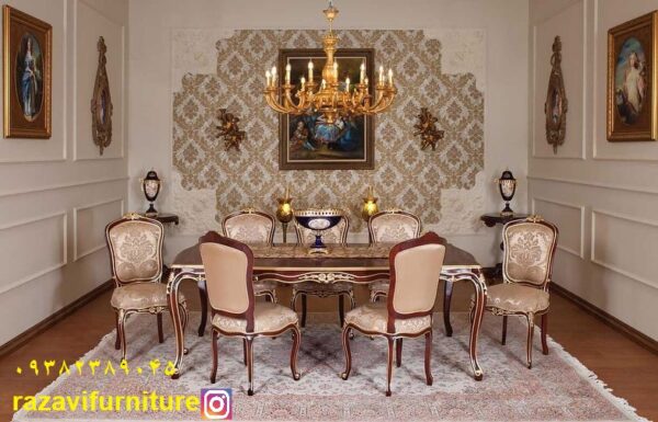 dinnig room table from iran tabriz