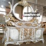 آینه میز کنسول سلطنتی پرمنبت