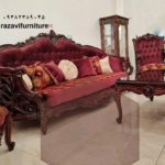 مبل کلاسیک سنگین مدل المونته- تولیدی مبل تبریز