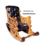 صندلی راک چوب راش مدل کینگ- تولیدی راکر تبریز