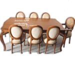 میز ناهارخوری ابزاری با صندلی گرد ساشا- تولیدی تبریز