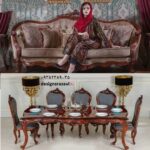 مبل کلاسیک جدید مدل میرای- تولیدی تبریز