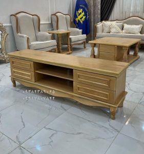 میز تلویزیون کلاسیک ساده