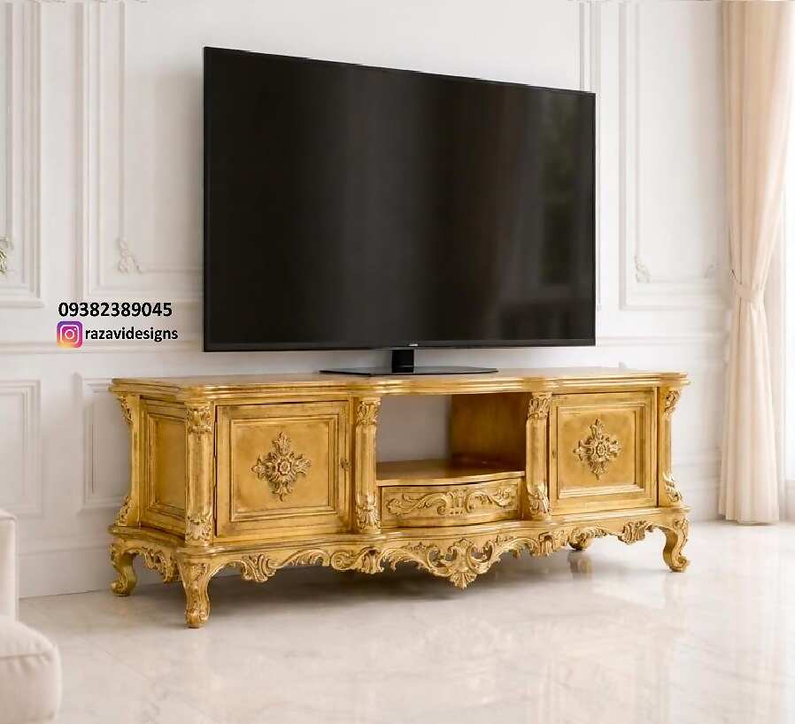 classic golden tv table shahyad11