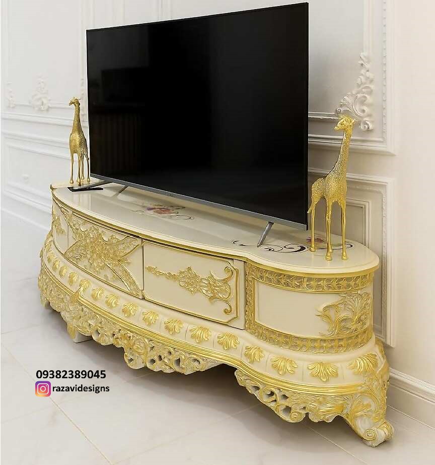 wooden tv table soltan020