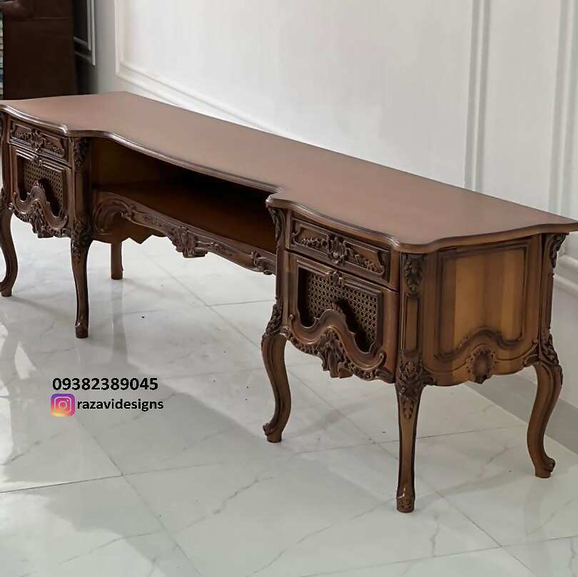 wooden tv table hasiri