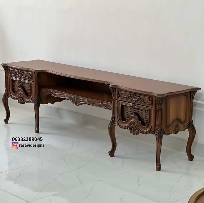 wooden tv table hasiri