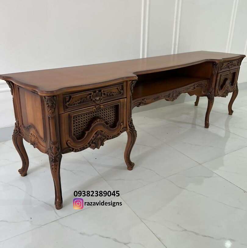 wooden tv table hasiri