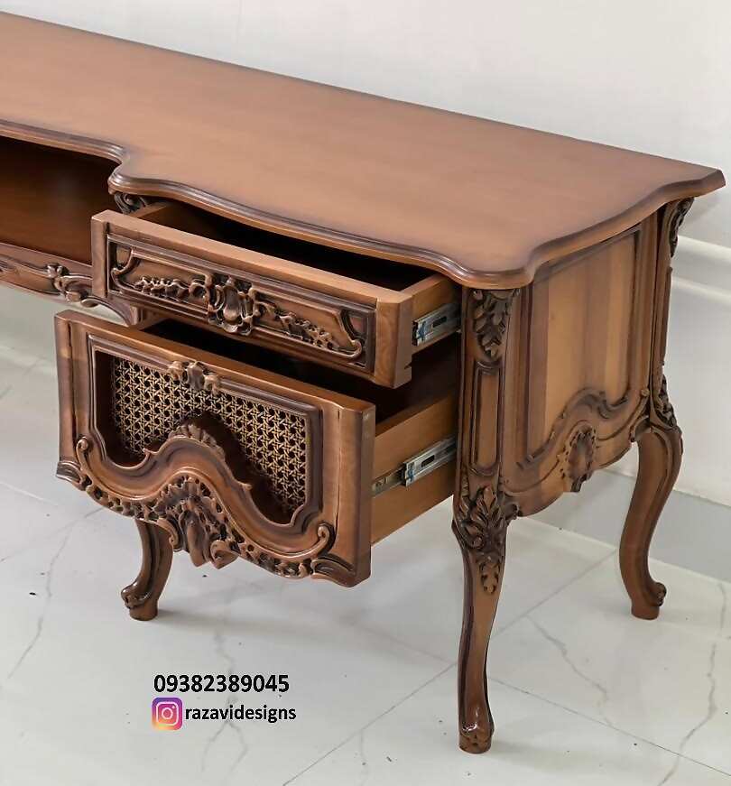 wooden tv table hasiri