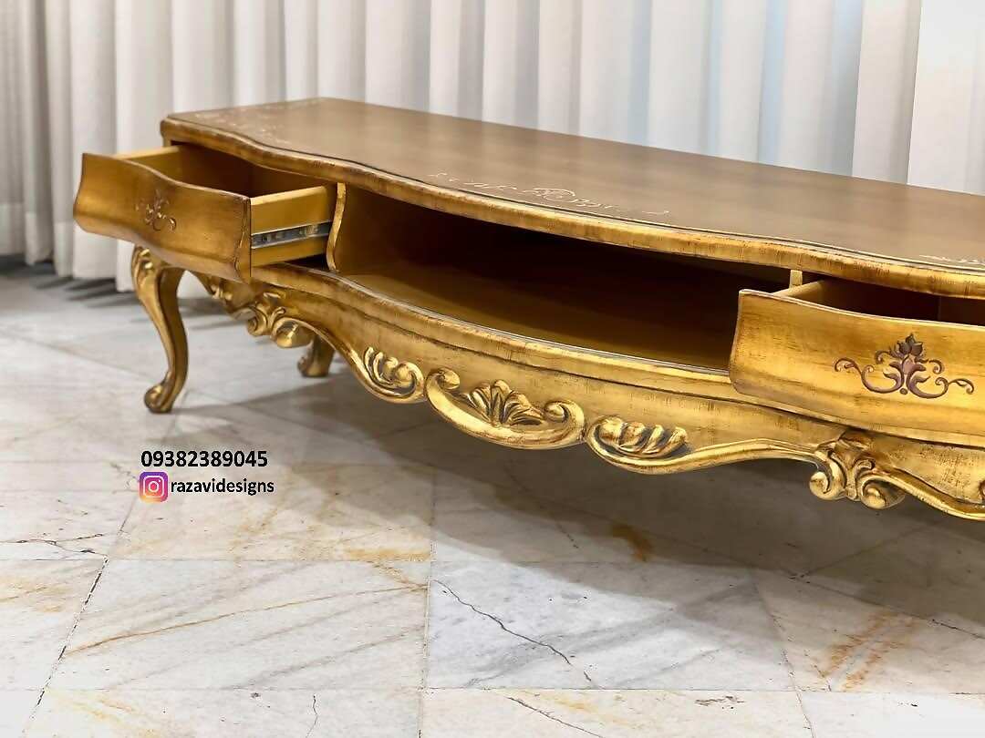 wooden tv cabinet persian