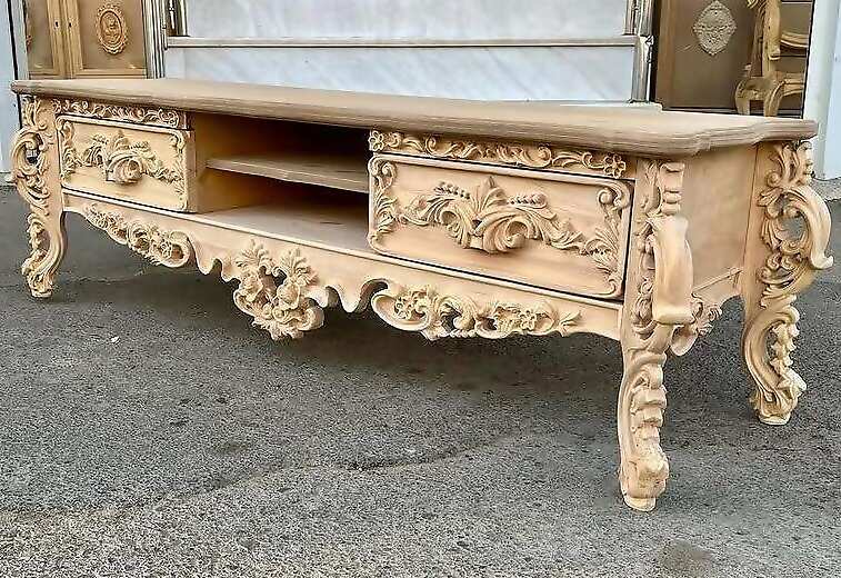 wooden tv stand kaj01