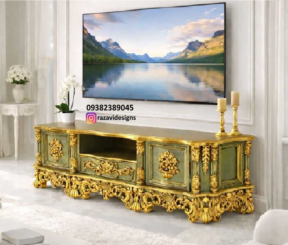 wooden tv stand pichak02
