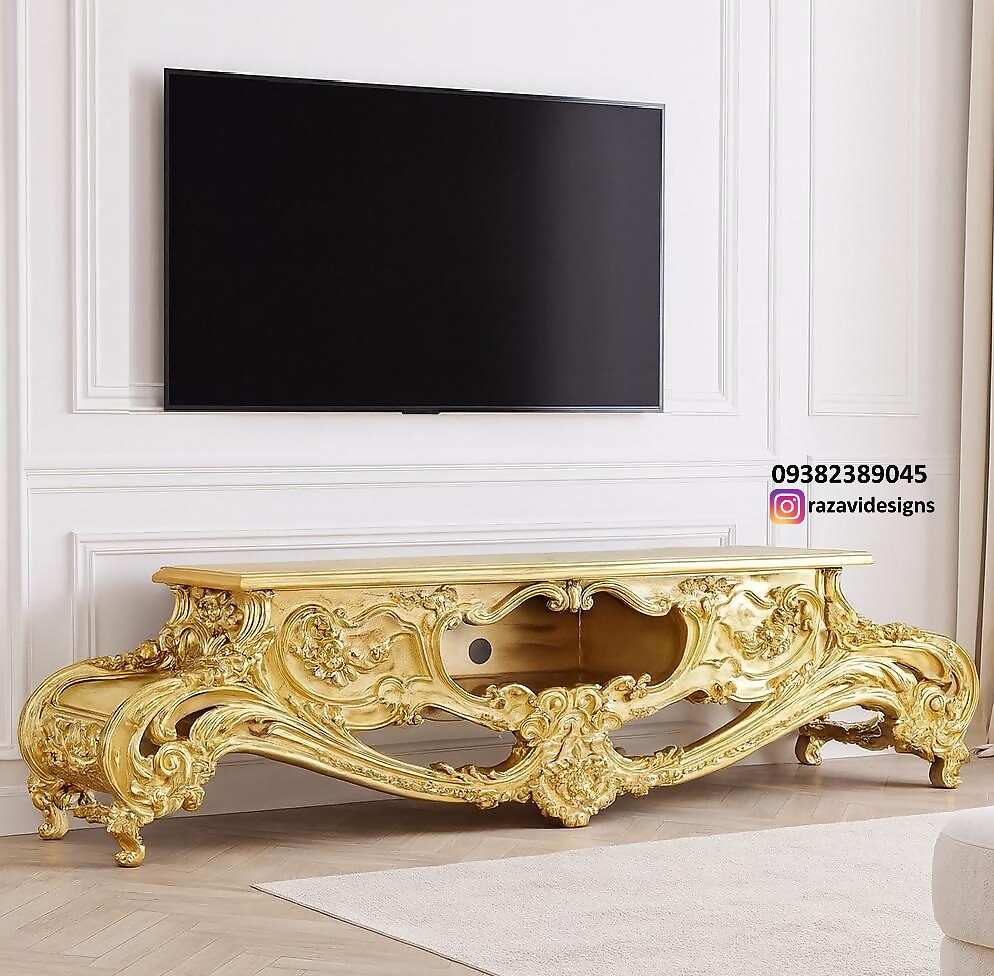 price golden tv table yegane