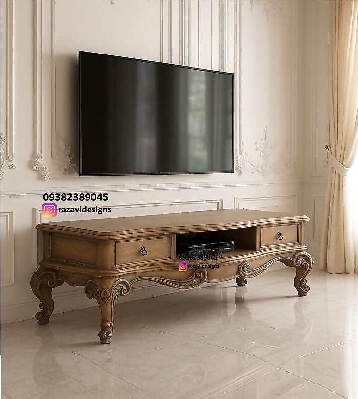 simple modern tv table