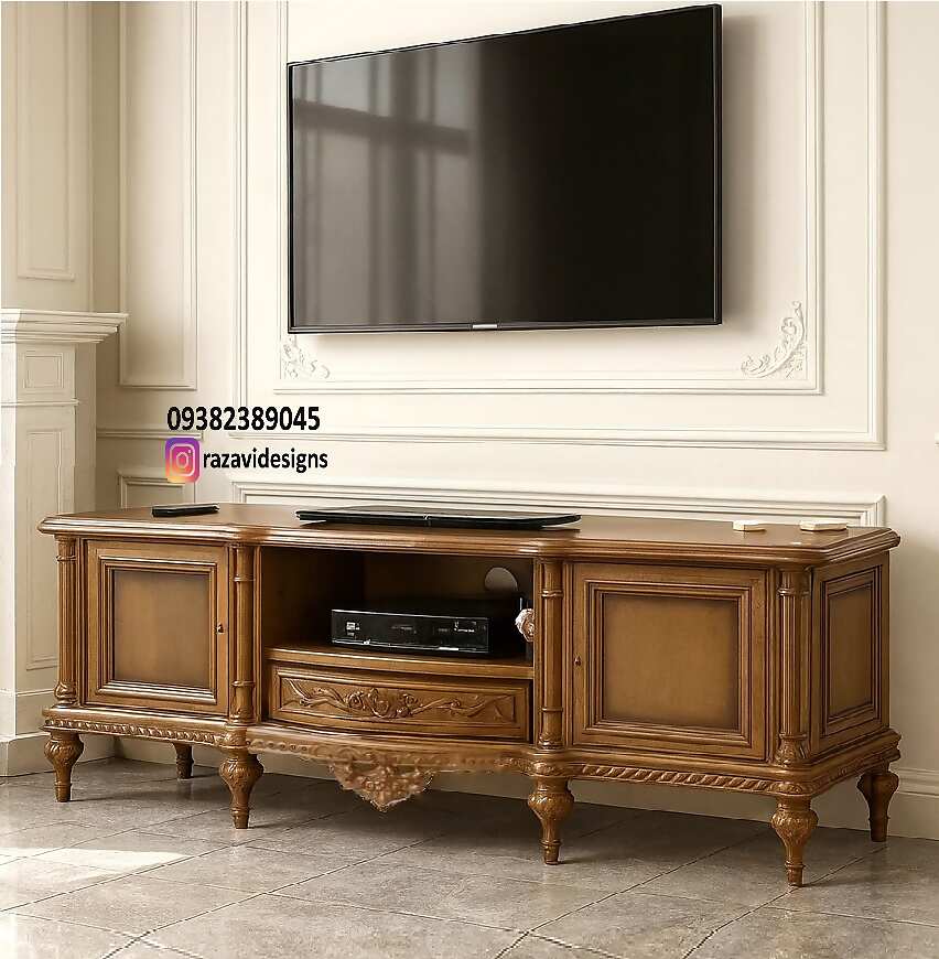 price of wooden tv table