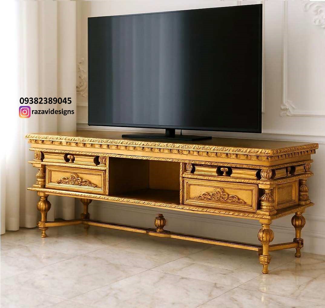 the price of golden tv table
